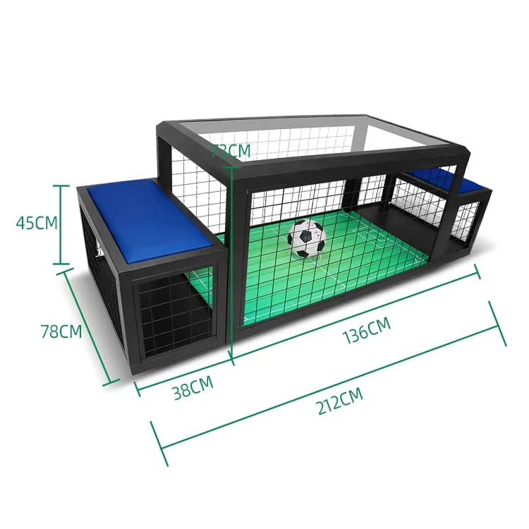 Bullz Eye Billiards Seated Sub Soccer Game Table